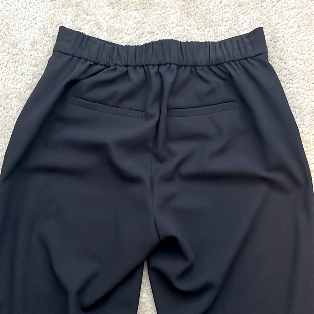 BANANA REPUBLIC FACTORY Women's HAYDEN Black Tapered Pants Size 2P - Picture 5 of 5